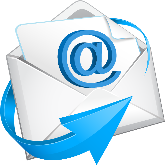 email clipart blue - photo #44